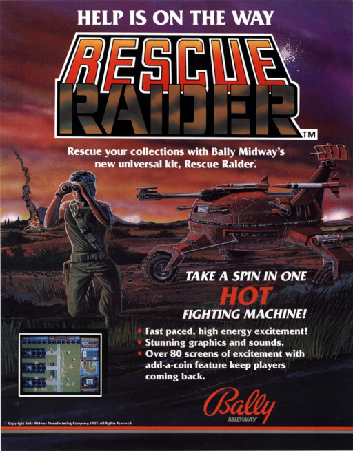 Rescue Raider MAME2003Plus Game Cover